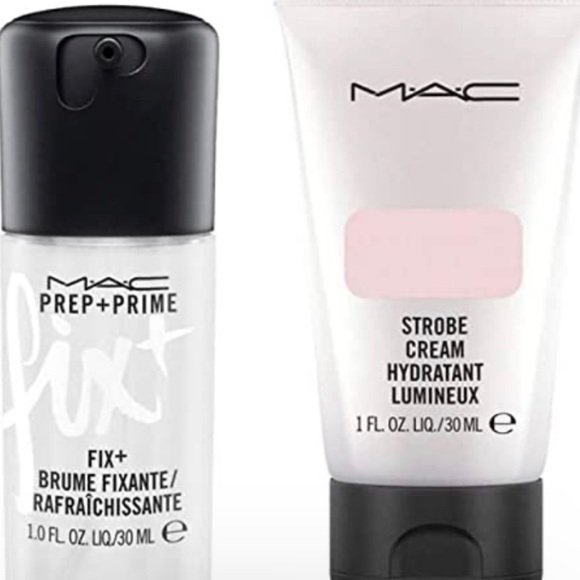 MAC STARS OF SKINCARE KIT with prep and prime spray and strobe cream - Picture 2 of 3